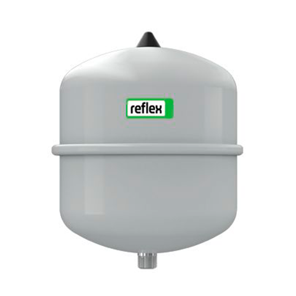 Мембранный бак Reflex N 12 для отопления вертикальный (цвет серый) 8203301 - фото 1
