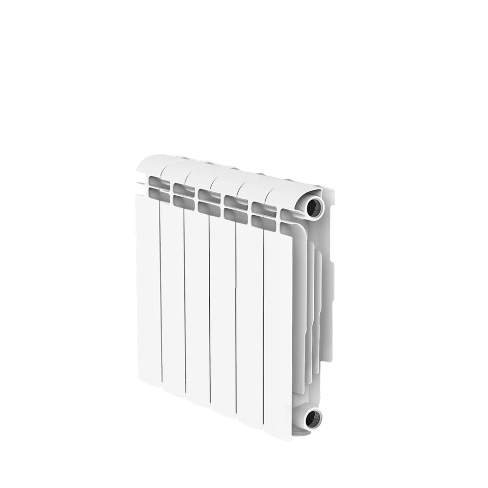 Радиатор алюминиевый Теплоприбор AR1-350, 6 секций, цвет белый (ral 9016)