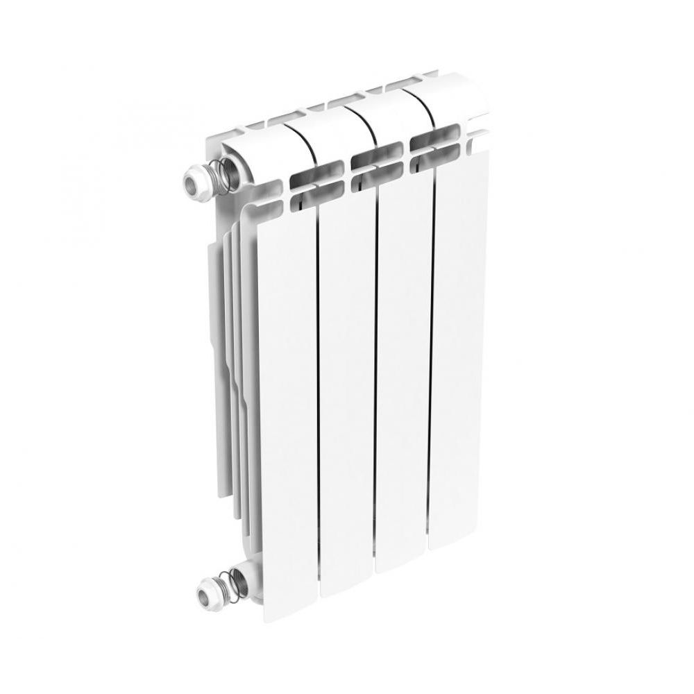 Радиатор алюминиевый Теплоприбор AR1-350, 4 секции, цвет белый (ral 9016)