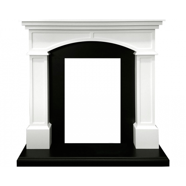 Деревянный портал Dimplex Langford 910х960х340 -  Белый с черным - фото 1