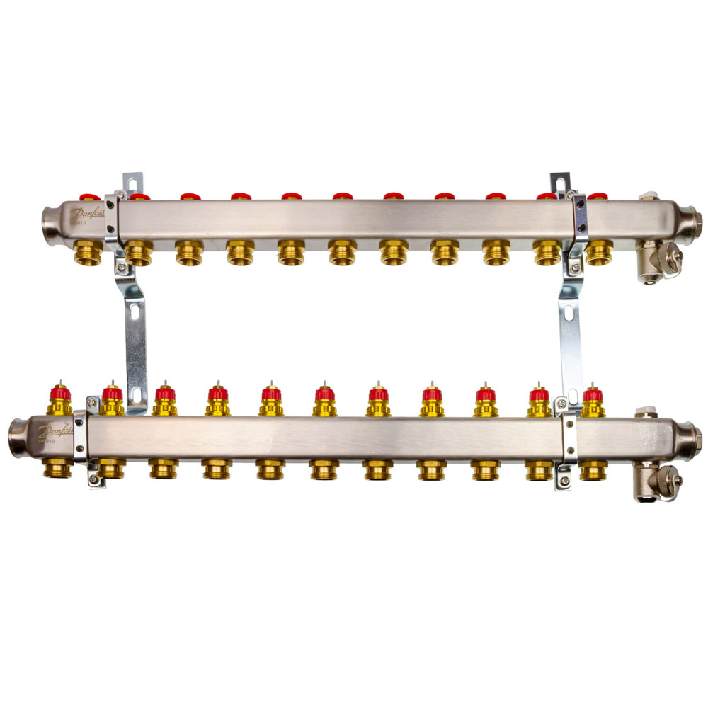 

Комплект коллекторов Danfoss SSM-11 для 11 контуров