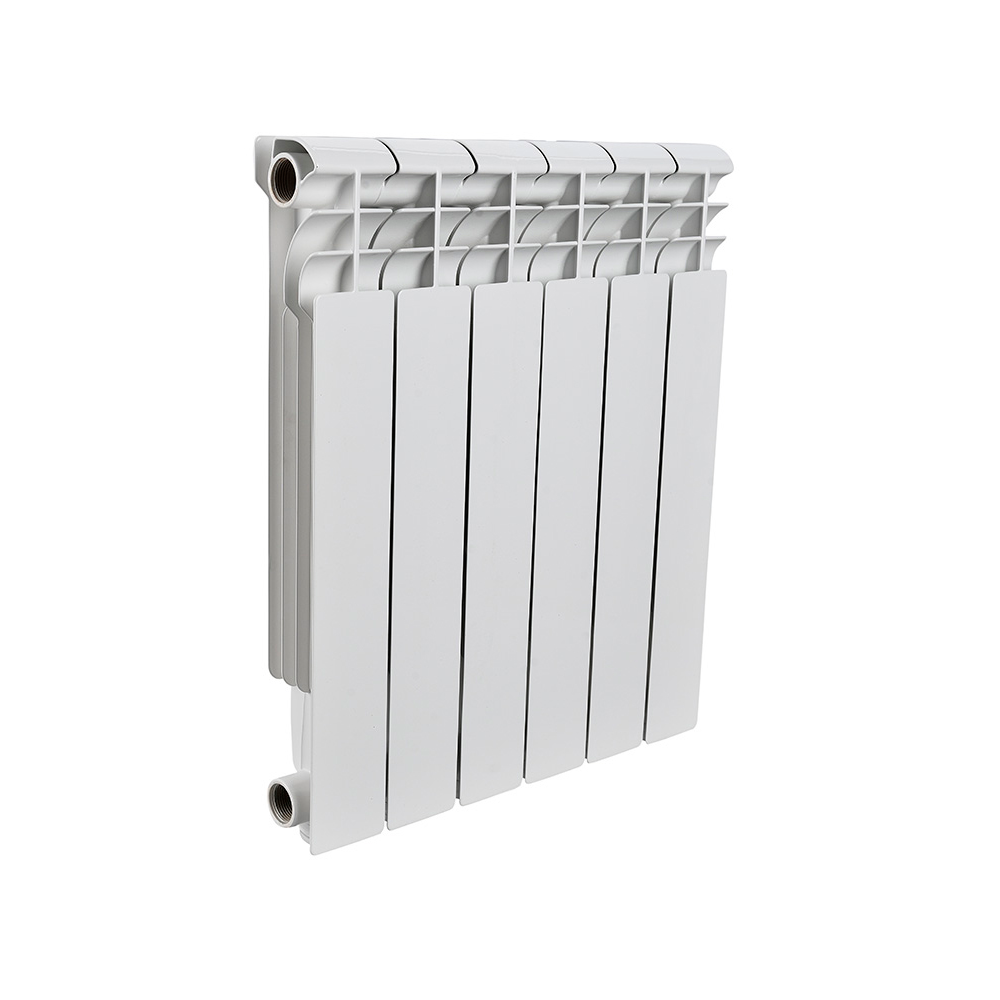 Алюминиевый радиатор Rommer Profi 500, 1 секция, цвет белый (ral 9016) - фото 1
