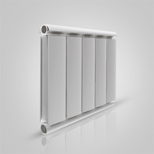 Алюминиевый радиатор Silver 500, белый, 1 секция