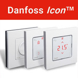 Новая серия электронных комнатных термостатов  Danfoss Icon™